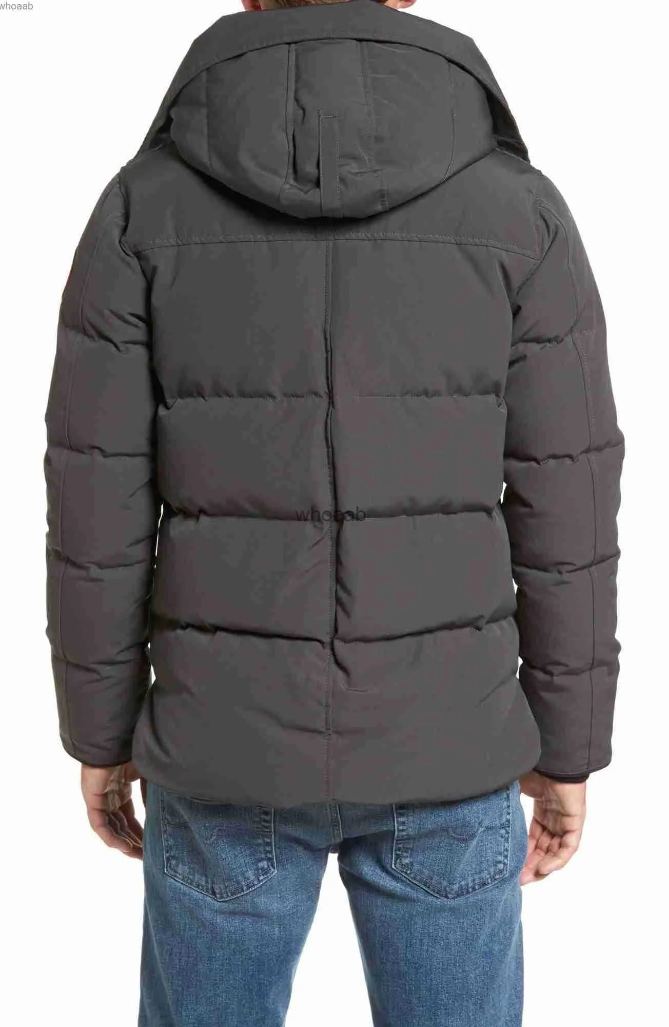 Herren Daunenparkas Freizeit Daunenjacke weiße Ente Windschutz Jacken Kragen Kapuzenpullover echte Wolfshaut Abenteuermantel Winter Outdoor Doudoune Manteau Homme HKD230911