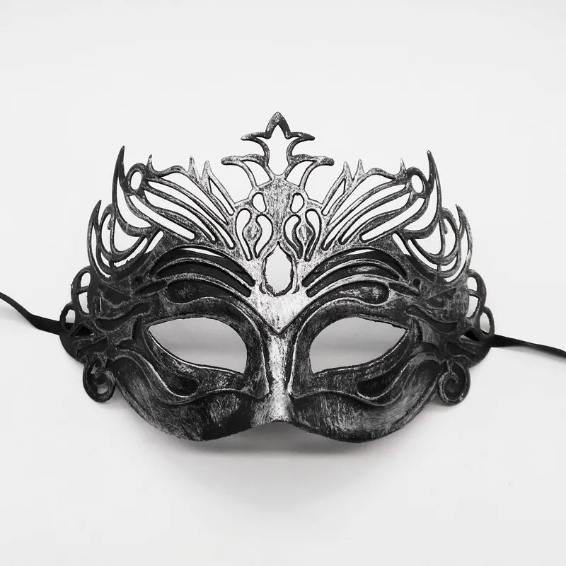 Mardi Gras Masquerade Mask Plastic Masquerade Masks Carnival Prom Venetian Masks Half Retro Masquerade Christmas Costume Fancy Dress Party Supplies