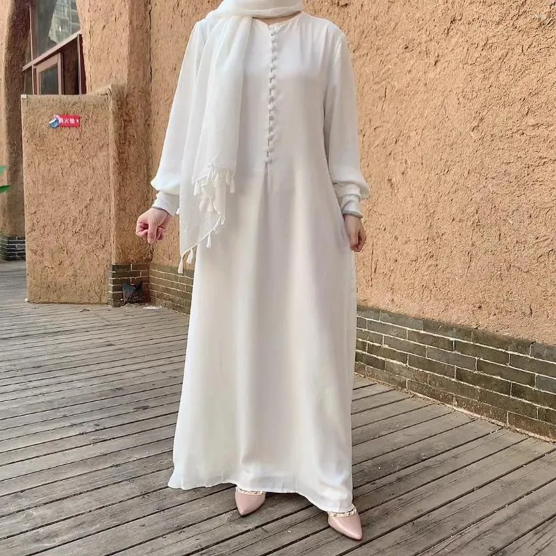 Ubranie etniczne 2023 Eleganckie indyka na Bliskim Wschodzie sukienki Muzułmański Ramadan Abayas Caftan Kaftan Vestidos Kobiety Slim Sukienka z długim rękawem