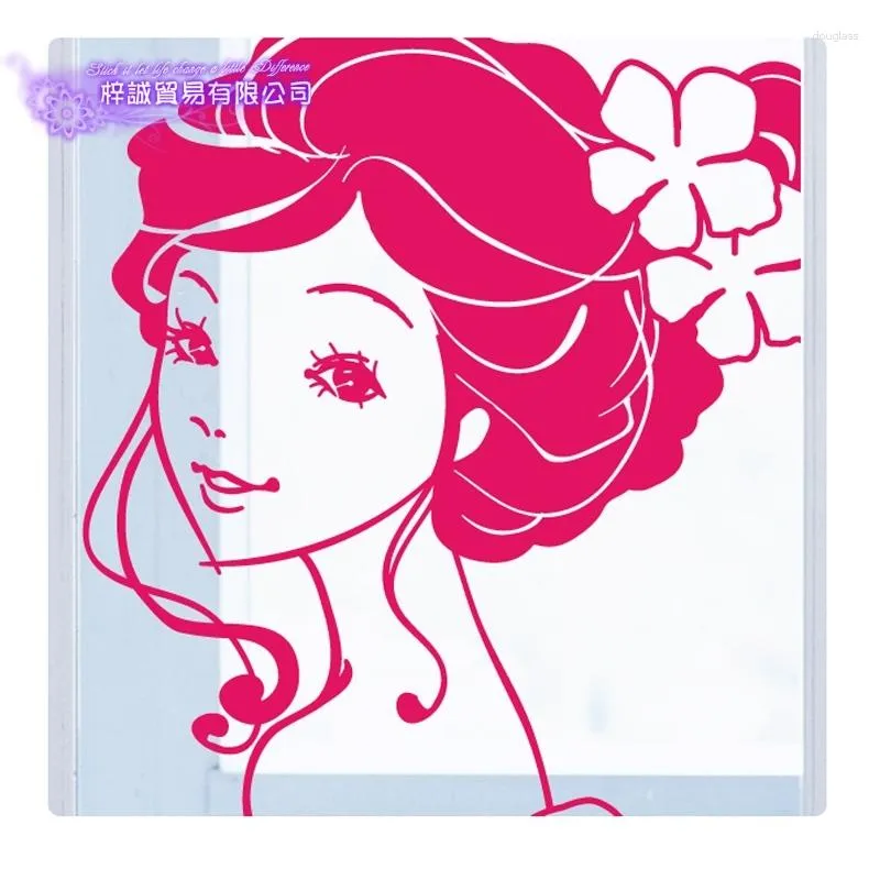 Beauty Decal Salon Glass Stickers For Hair Shops And Salons Artistic  Haircut Posters And Mural Decor From Douglass, $21.96