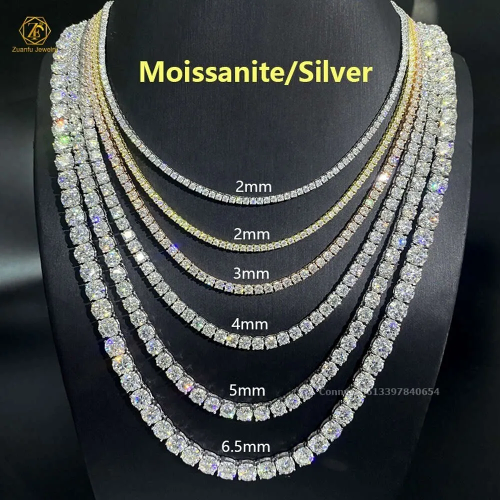 Moissanite tennis chain cheap online