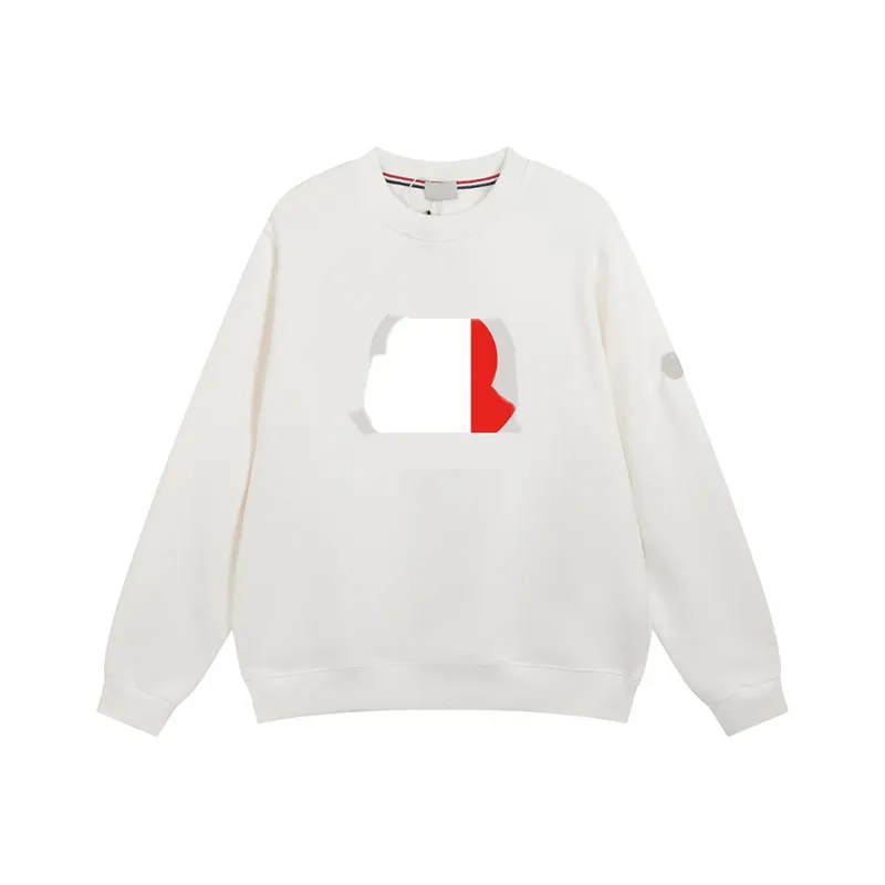 Sweat à capuche de luxe Sweat à capuche pour hommes épais Sweat à capuche classique à col rond Poitrine noir rouge blanc grand logo cp sweat à capuche décontracté pour homme pull de qualité TOPS français