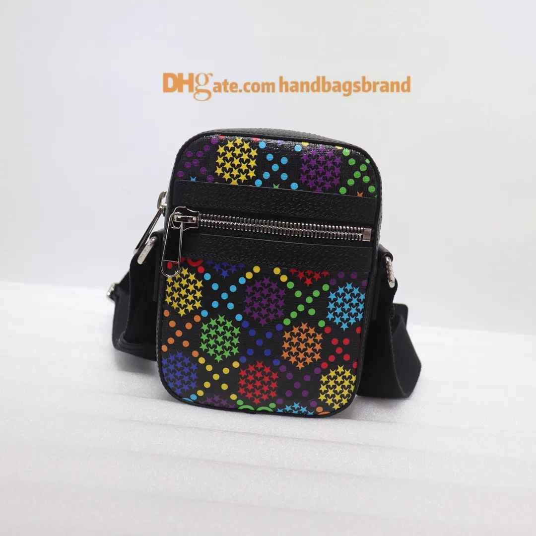 598103 Nieuwste mannen schoudertas luxe ontwerpers schoudertassen echt lederen Messenger bag Fashion Vintage klassieke crossbody tas bakken