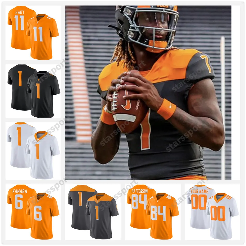 2023 Vols Tennessee Vrijwilligers 6 Alvin Kamara 7 Joe Milton III Voetbalshirts S-4XLCondredge Holloway 5 Hooker 11 Hyatt 16 Manning Ieder naamnummer Heren Dames Jeugd