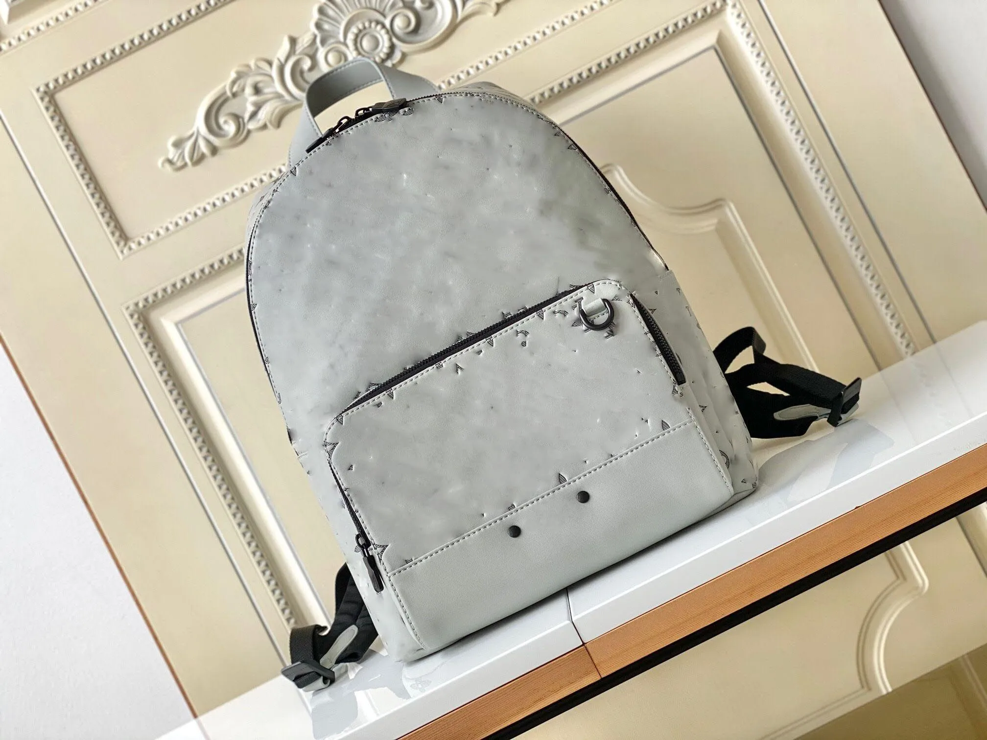 Top torby na zewnątrz, Racer klasyczny projektant plecak luksusowy projektant plecaków m46105 33x41x18cm torebka mężczyzn szkolna szkolna moda listu Lady Travel