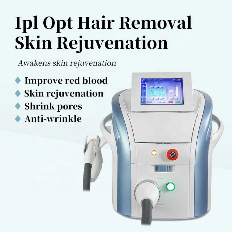 Nieuwe collectie IPL ontharingsmachine Pijnloos ontharen OPT Draagbare salon huidverjonging voor verschillende huidtypes Verwisselbare filters