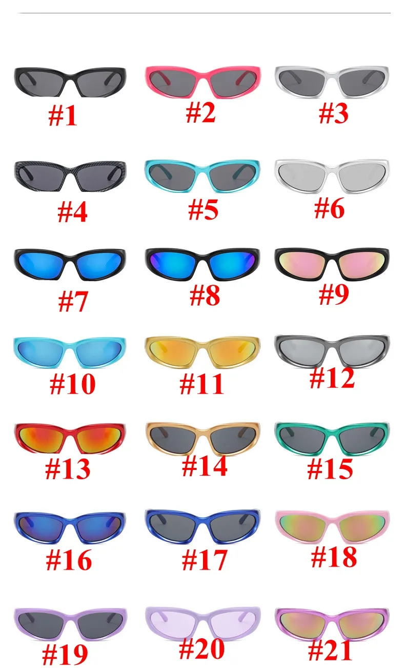 New Wrap Around Sunglasses Women Men Brand Design Mirror Sport Vintage Sun Glasses Men Driving Eyeglasses Shades 
