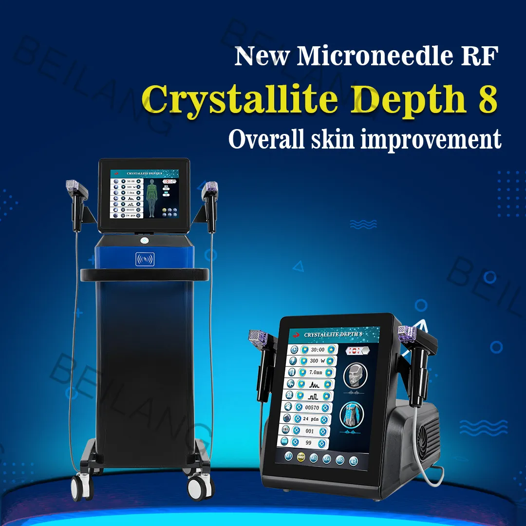 إدارة الجلد morpheus8 العمودي 2 في 1 تشديد الجلد morpheus 8 radiofrecuent fractional rf microneedling machine