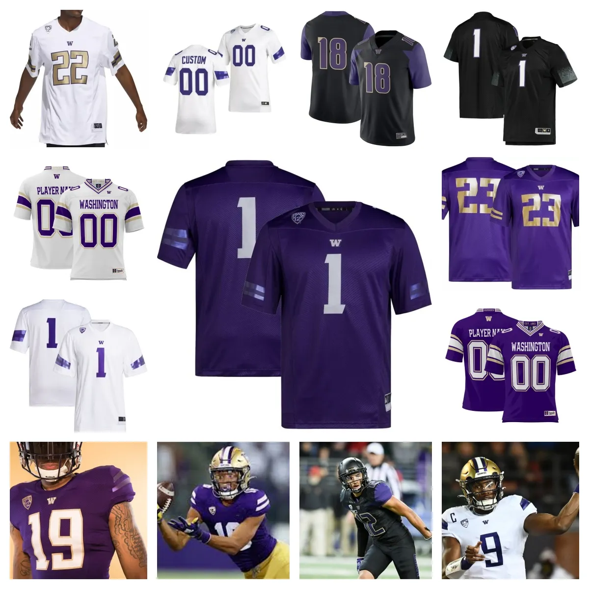 Tim Settle The Washington Football Team Jerseys Washington Huskies