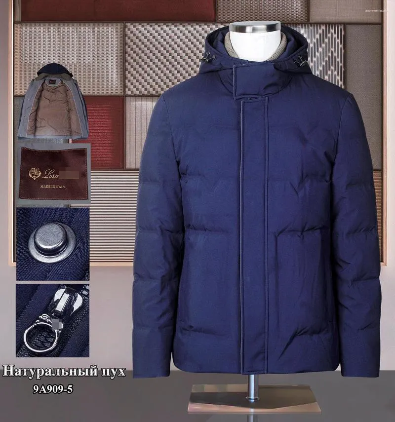 Men's Jackets OECHSLI Jacket Down Men 2024 Autumn Winter Thick Casual Warm Zipper Quality Coat Big Size M-4XL