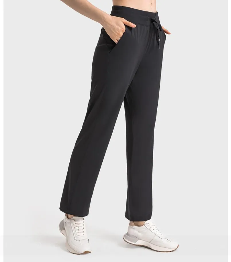 Yoga Softstreme Split Hem Workout Leggings With Pockets With Drawstring And Elastic  Waist For Women Flared Groove, Perfect For Fitness, Gym And Jogging New  Style From Svelte, $15.89