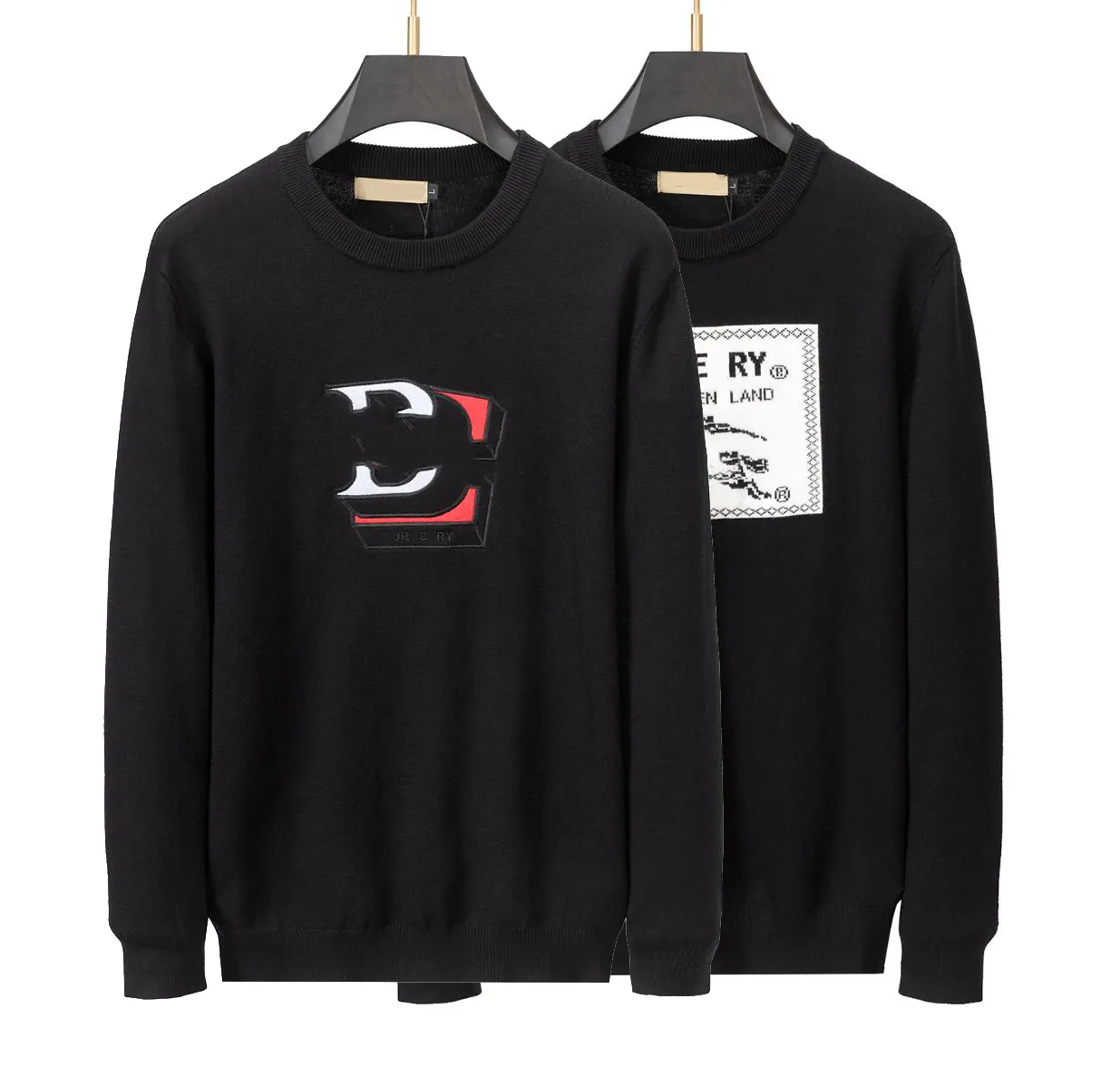 Men's Knitwear Sweaters Fashion Men Designer Streetwear Sweater Letters Embroidery Man Women Pullover Casual Warm Tops