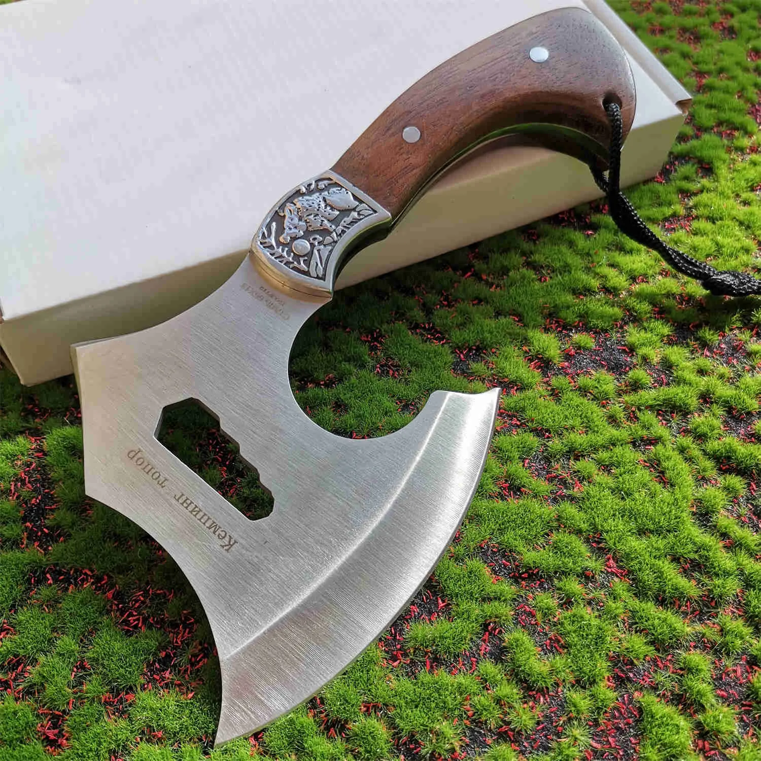 Hiking Axe Multifunctional Camping Axe With Wooden... From Belylin, $19 ...