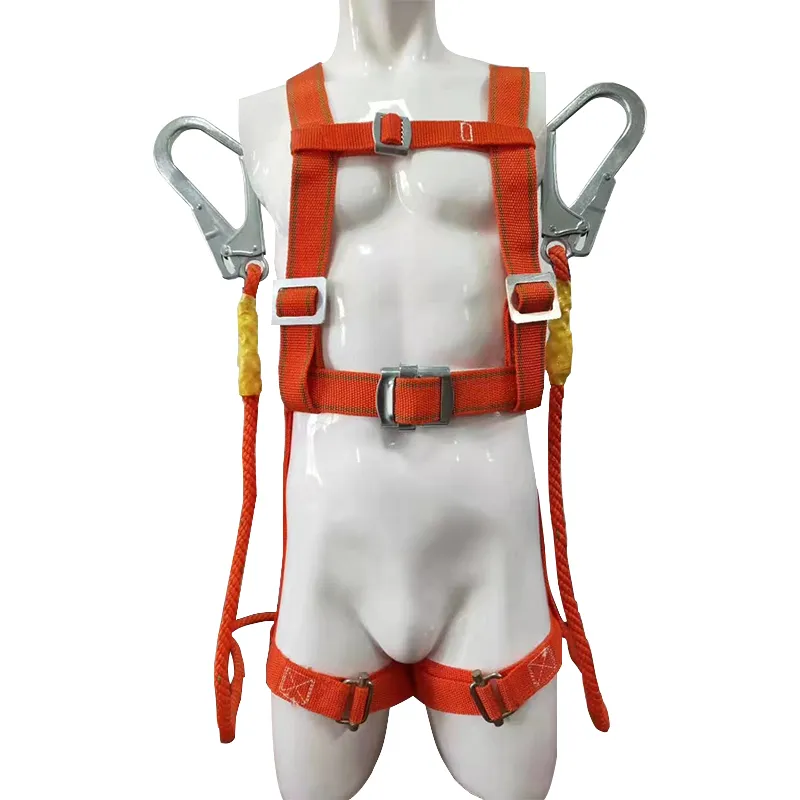 Height Safety Equipment Scaffold Climbing Construction Double Hook Full Body Safety Belt Purchase Contact Us