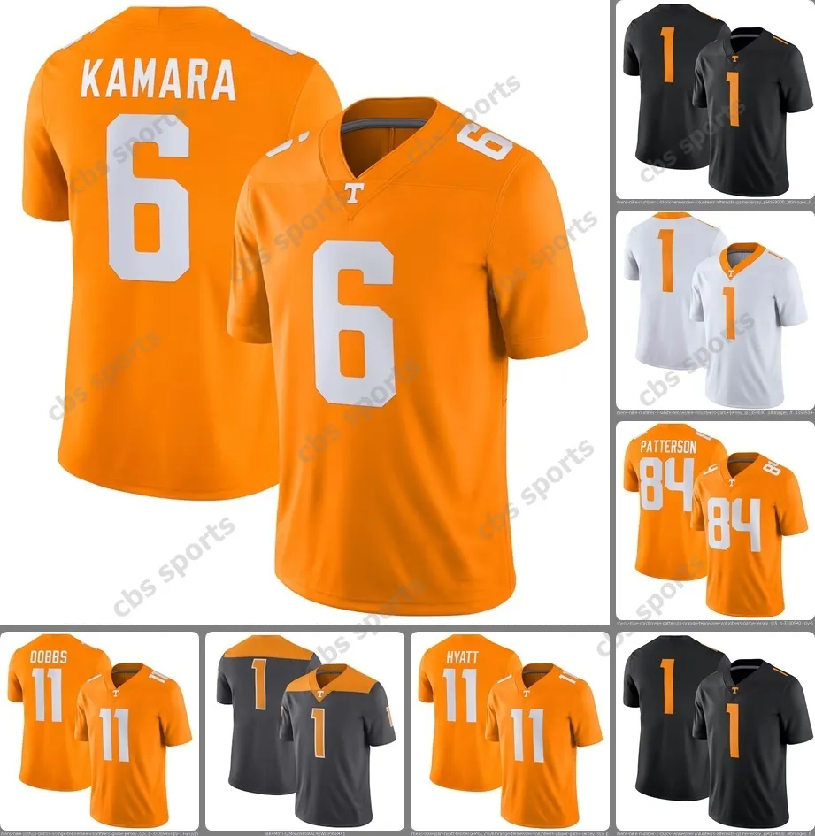 Tennessee Volunteers Football Jersey 7 Joe Milton III 16 Peyton Manning 6 Alvin Kamara 1 Jason Witten 11 Joshua Dobbs 92 Reggie White 1 Donte Thornton Jr. Warren