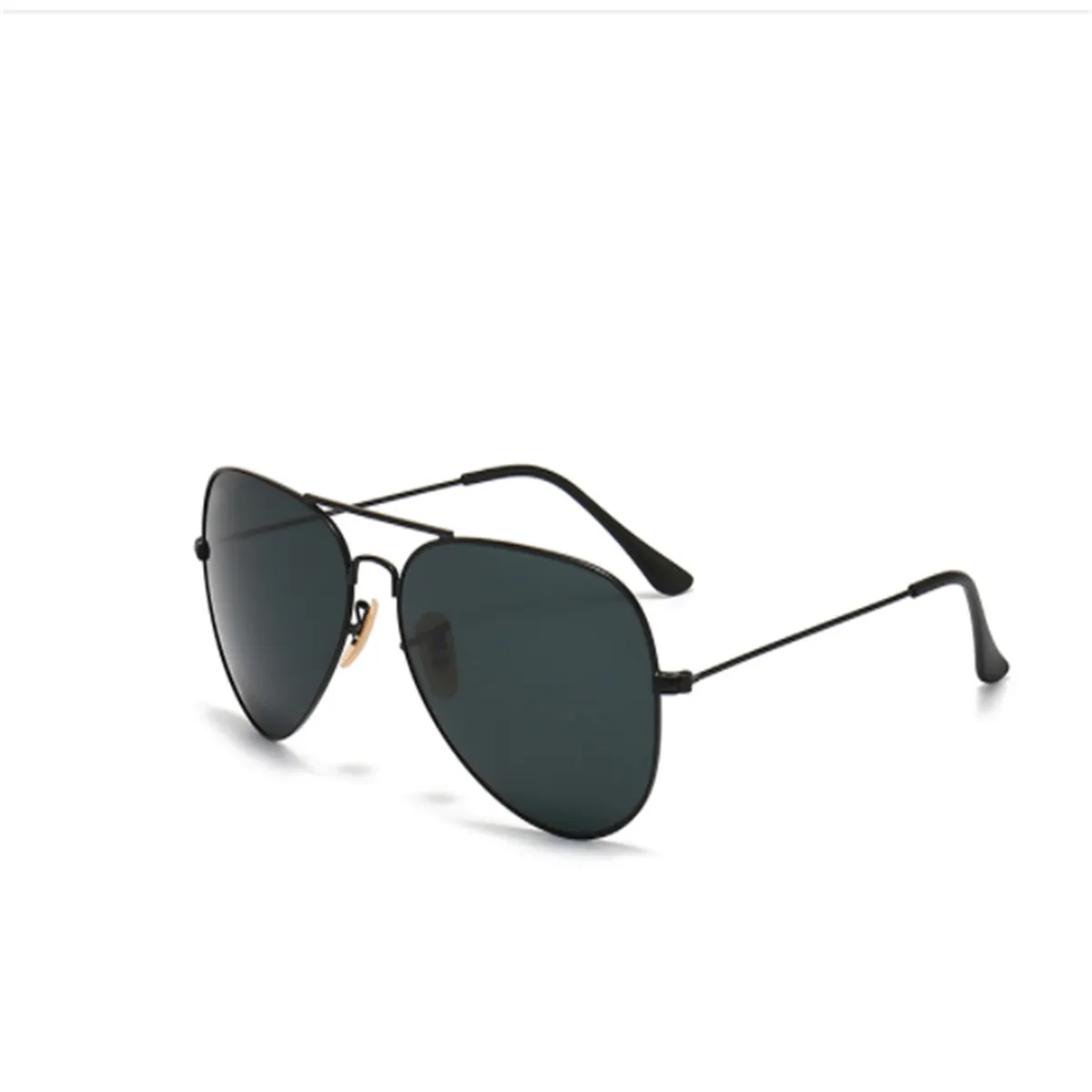 Модные классические солнцезащитные очки 0259 для мужчин в металлической квадратной золотой оправе UV400, мужские солнцезащитные очки в винтажном стиле, защитные дизайнерские очки с коробкой 3026