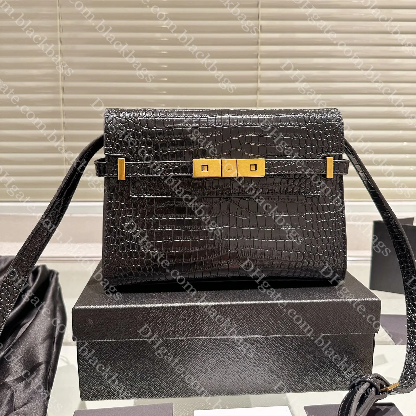 Bolso de hombro 5A de alta calidad Manhattan, bolso cruzado de diseñador para mujer, maletín de cuero de lujo, bolso de negocios para tiempo libre para mujer