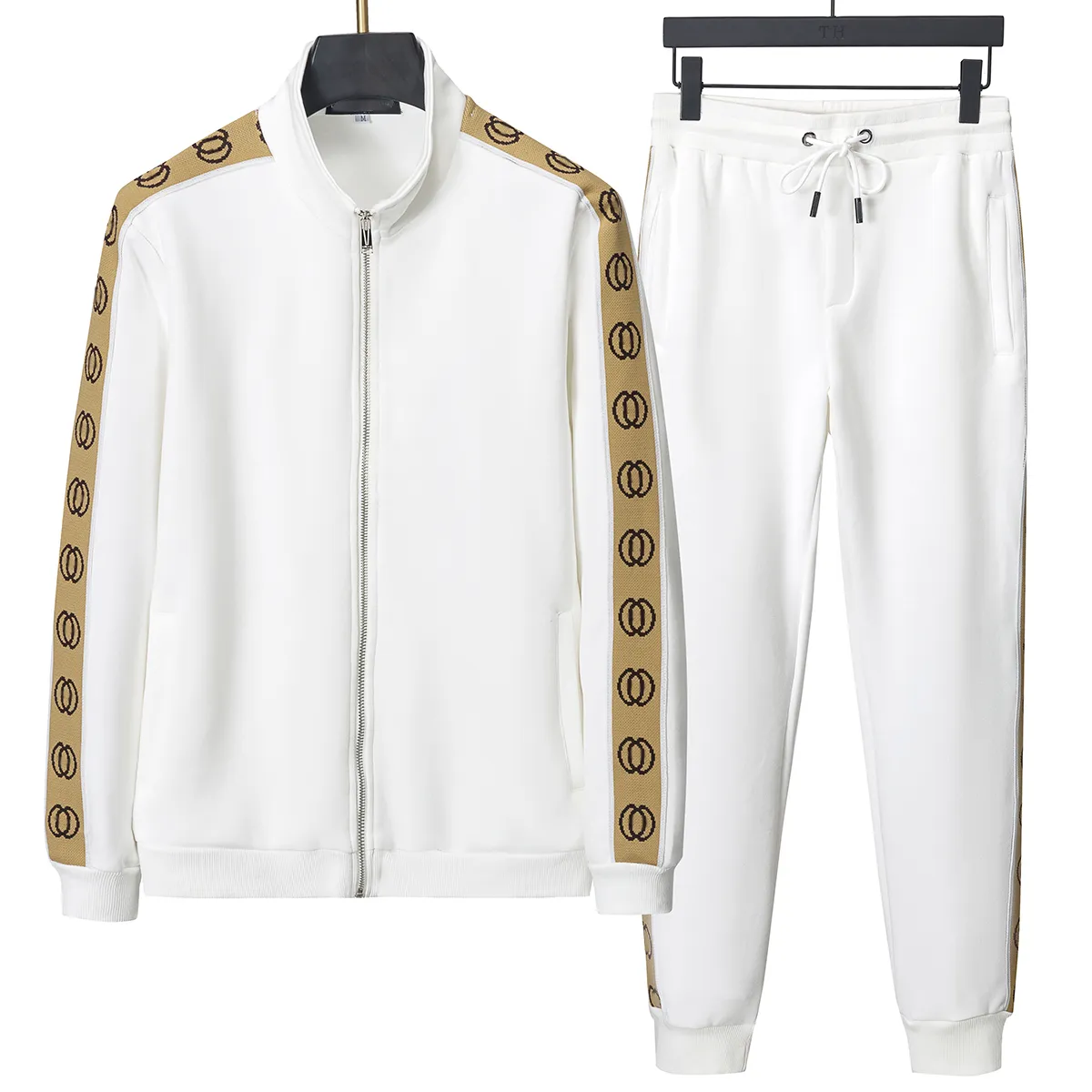 2023FW Fashion Men Tracksuit Letter Pattern Print Women Tracksuits Casual Outdoor Mens Sportwear High Quality Two Pieces Suitsize: M-3XL