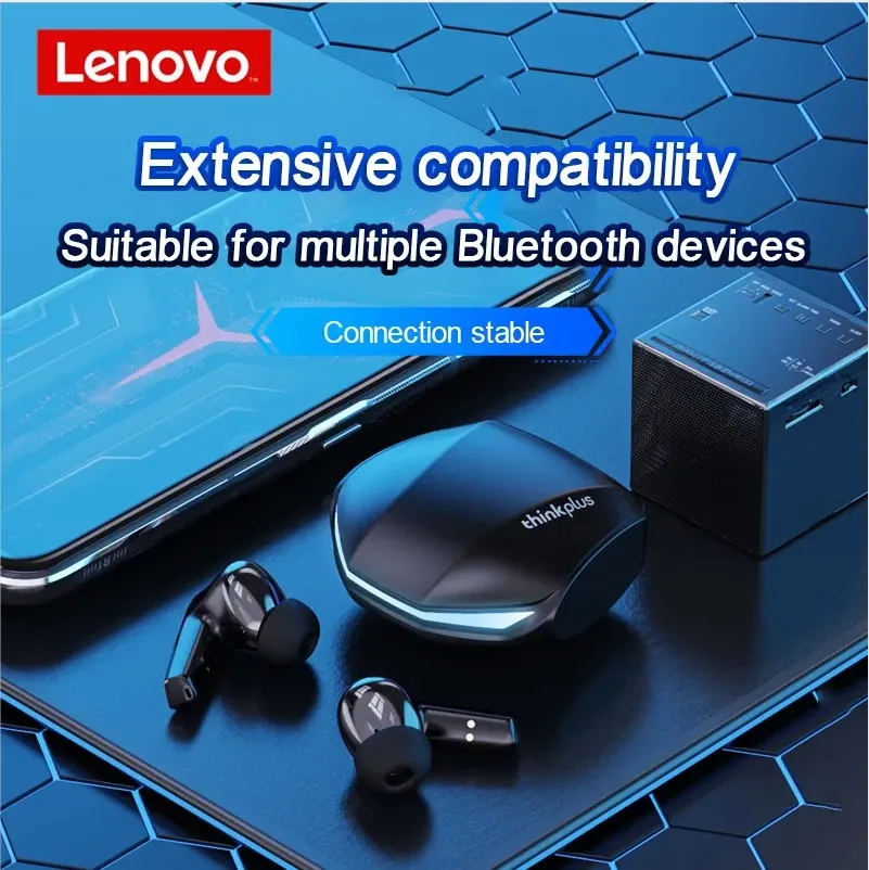 Lenovo Auriculares Inalámbricos Microfono Xt80