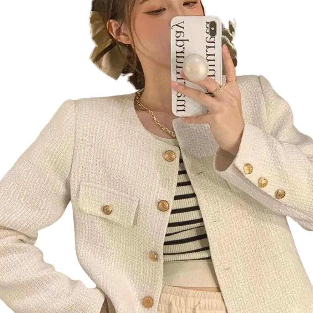 [ZEROPLANET] BELLA TWEED JACKET 2colors 韓国 人気 Runway Designer Tweed Jacket for Women, Kpop Vintage Vneck