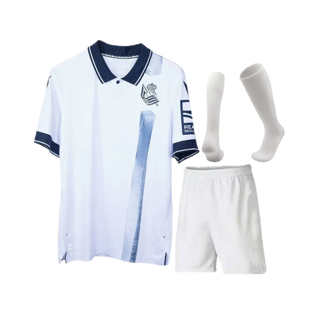 Real Sociedad 2023 2024 Soccer Jersey OYARZABAL X PRIETO PORTU TIERNEY  MERINO Football Shirt TAKE 23 24 Carlos Fernandez camiseta de futbol Men  kit