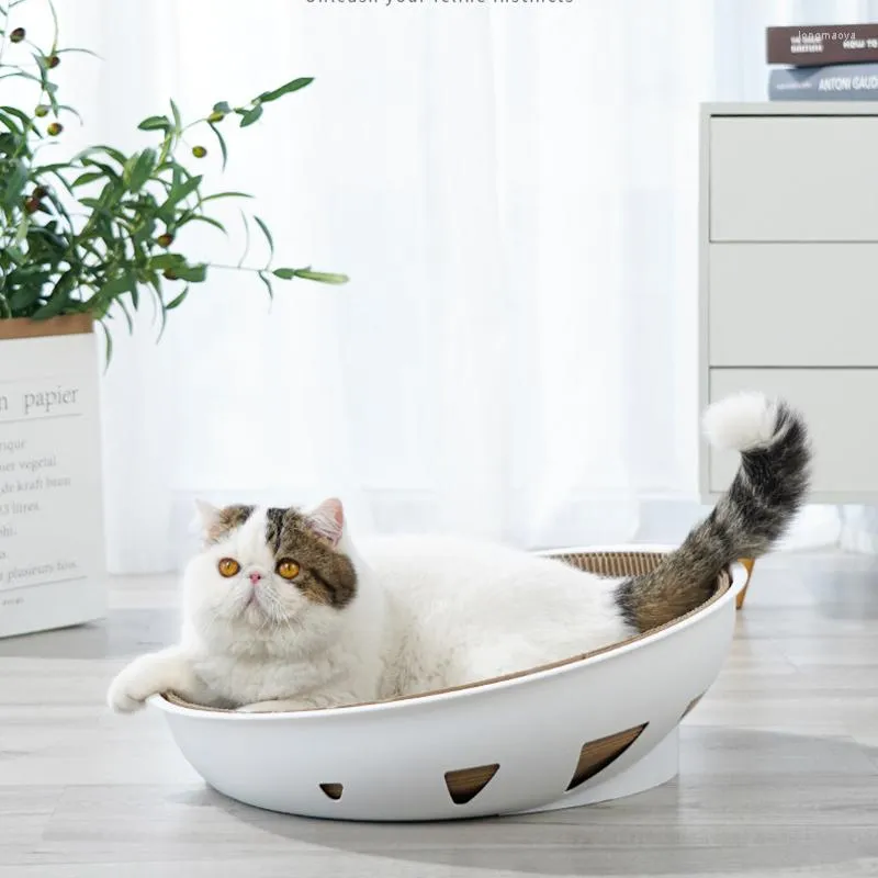 ألعاب Cat Toys Extra Scread Screadhes Toy للقطط Nest Scratch Bowl Scratfrated Scratfracting Coreable Core