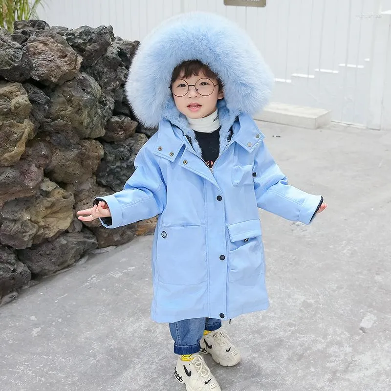 Manteau hiver enfant avec capuche et rembourrage doudoune fille garçon