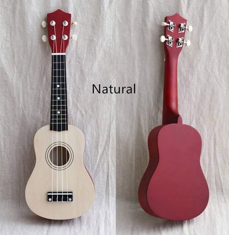 Beauty Uicker 23 tums ukelele mahogny soprano ukulele gitarr musikaliska gåvor instrument 4 sträng hawaiian mini gitarra