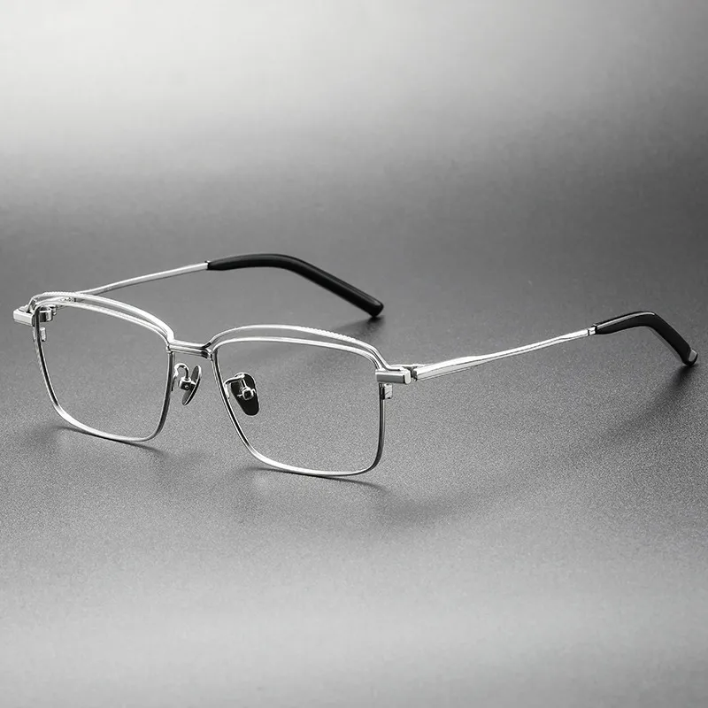 DHgate.com:Japanese Four Nineth S-950T Silver Glasses Frame DHgate.com:Japanese Four Nineth S-950T Silver Glasses Frame