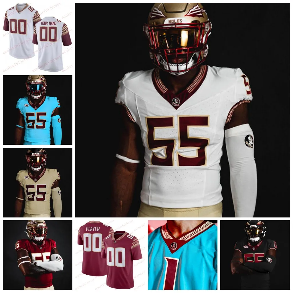 Florida State Seminoles 2023 Neuestes Fußballtrikot Derwin James