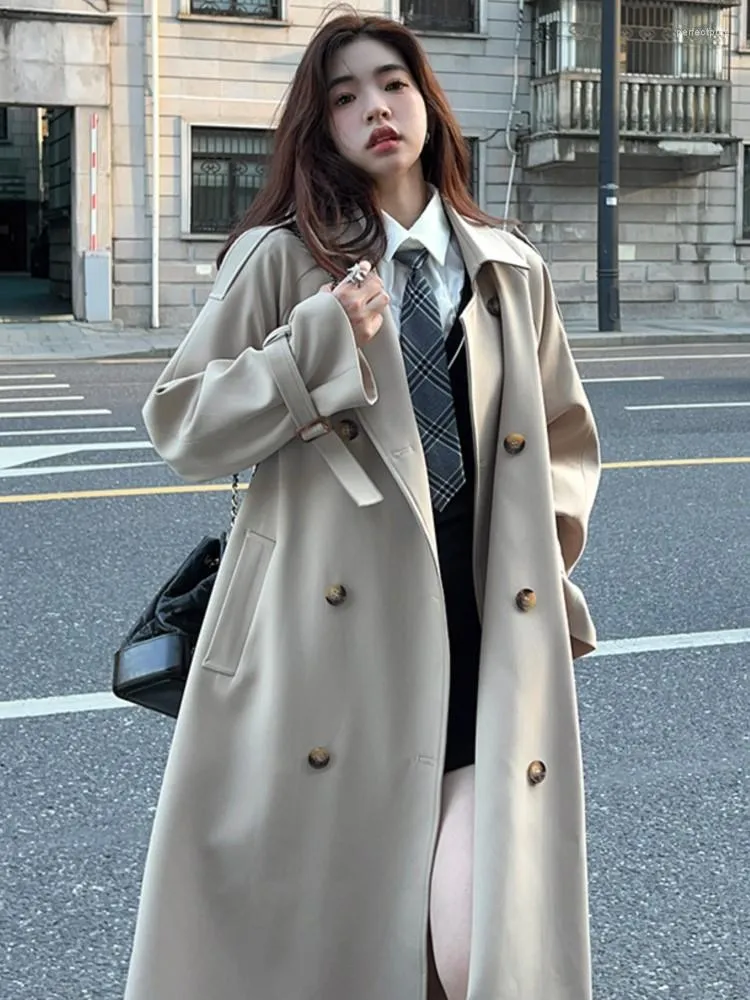Long trench jacket women's cheap