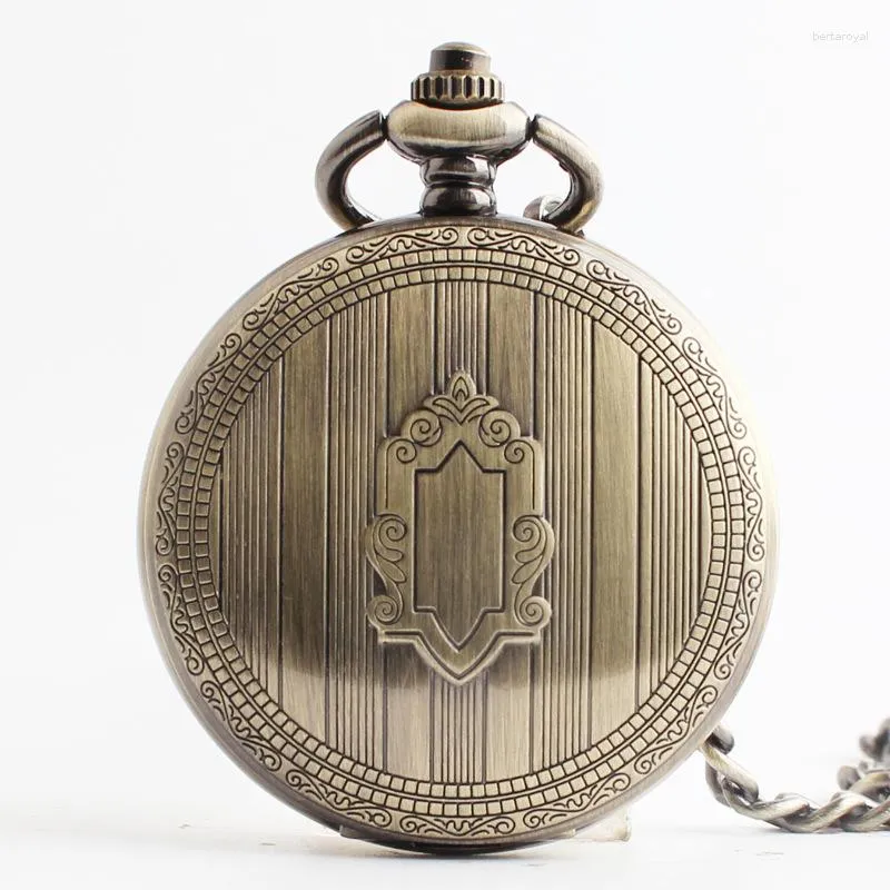 Pocket Watches Hand Wind Casual Fashion Men Women Mechanical Unisex Vintage Steampunk Pocketfob Chain