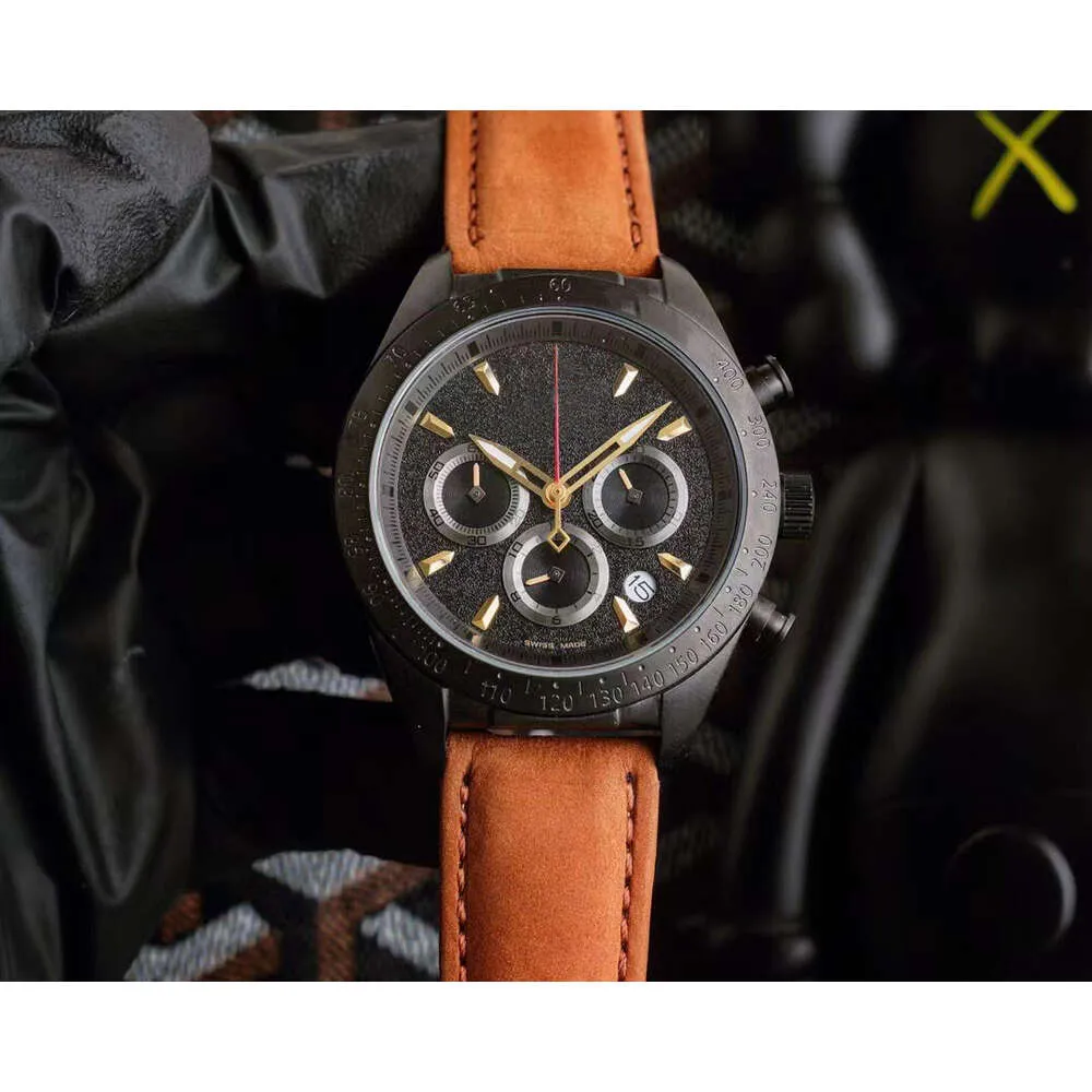 Orologi da uomo di lusso con movimento automatico di design, orologi da 40 mm, cinturino in pelle, cinturino in zaffiro impermeabile, orologi di alta qualità