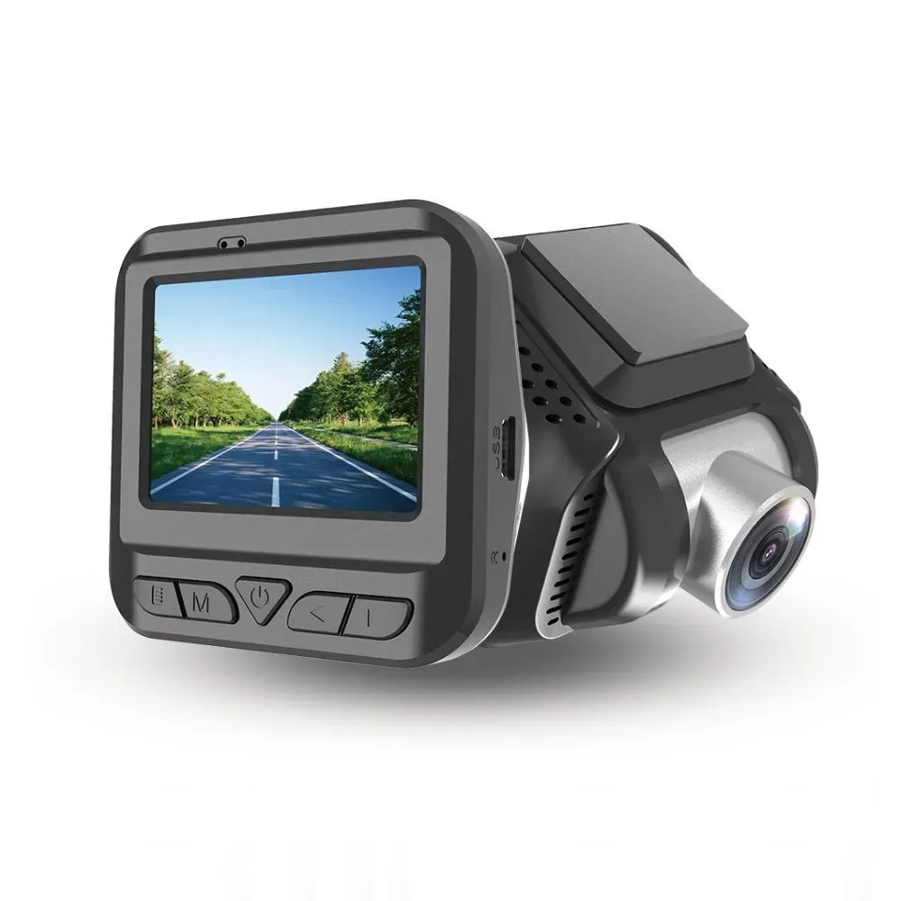 2,0 tum bil DVR A500 Dual Lens 1080p Dash Cam HDR Night Vision Driving Recorder G-Sensor Motion Detetion WiFi Valfritt