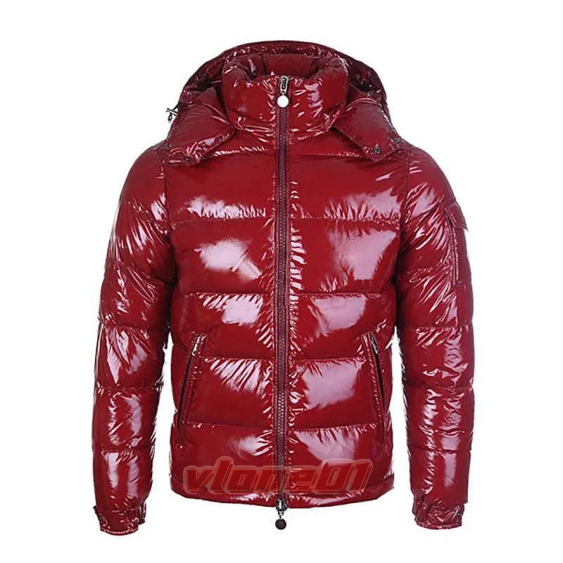 Moncler coat red outlet mens