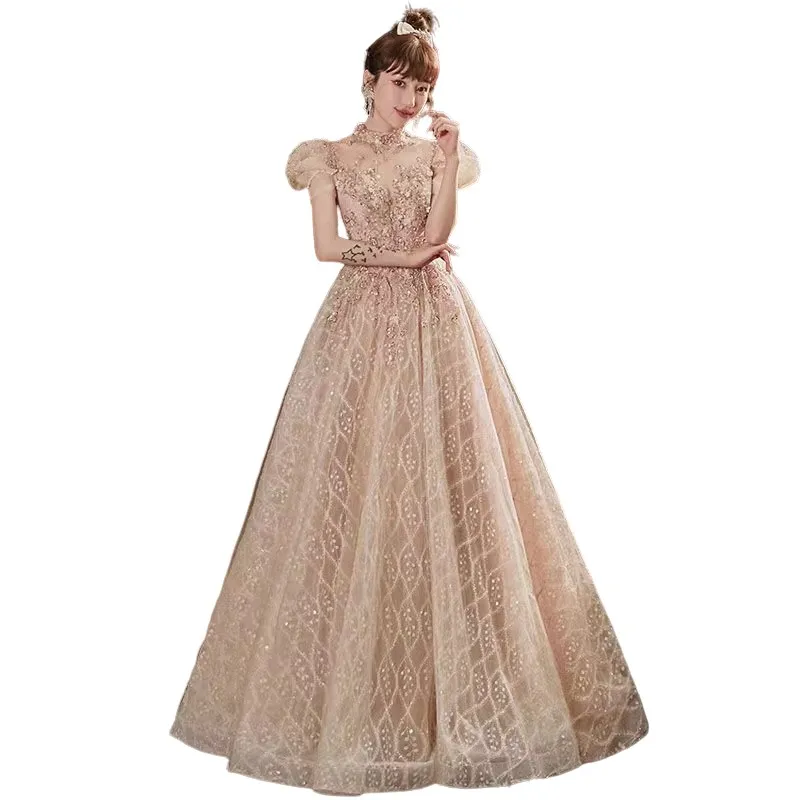 rose gold dresses for mother of the bride Size 4 Lore 2PZH03 Dress shimmery top Rose Gold Mother Of The