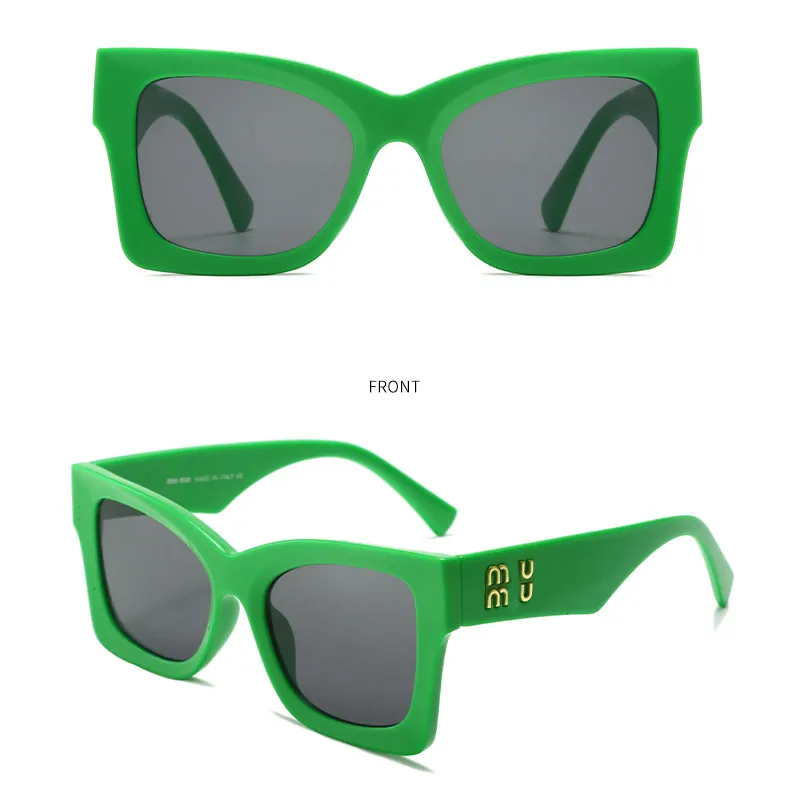 Designer sunglasses Neutral Luxury Cat Eye Glasses Personalized Frames Oversized Polarized Driving Beach Polarized Sunglasses with Sunglass Case