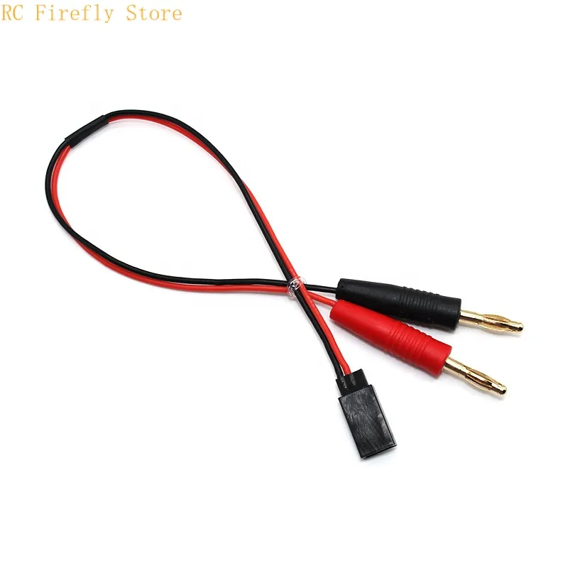 4mm Banana Plug To Futaba 22AWG 30CM Female Connector wire For RC Lithium Battery Charge Cable