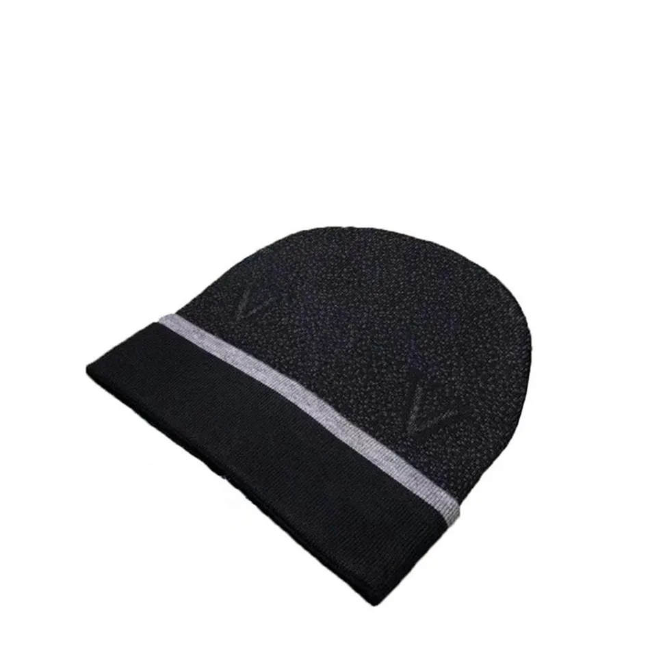 Winter Lvity Bonnet tricoté Chapeau de créateur Bonnet à la mode Chapeaux d'automne habillés pour hommes crâne en plein air femmes hommes chapeau cappelli voyage ski sport mode E-3