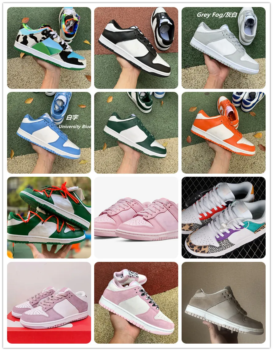 Hardloopschoenen Panda heren dames Panda Sean Cliver Kentucky Syracuse UNC Chunky Pack shadow Pigeon Pink Summit TS StrangeLove sneakers