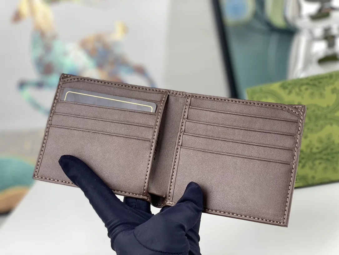 Designer men wallets luxury Ophidia cion purses mens womens fashion marmont credit card holders high-quality classic digram golden letters short money clutch 1380