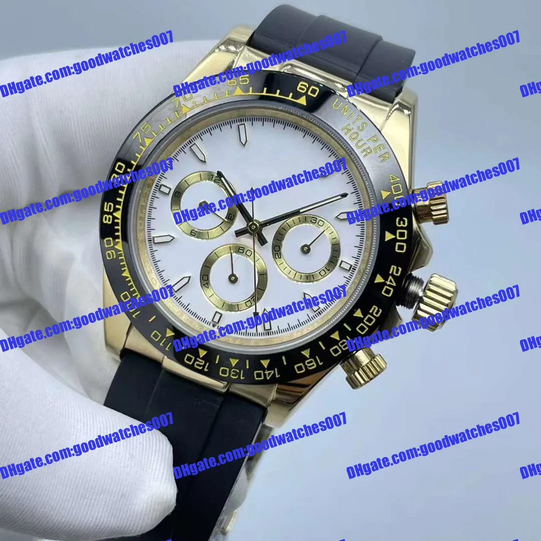 5 Model Designer Men Watch Automatyczny ruch mechaniczny 2813 Wielofunkcyjny zegar ze zegarki ze stali nierdzewnej zegarki zegarki ze zegarkami ceramiczna Montre de Luxe 126518