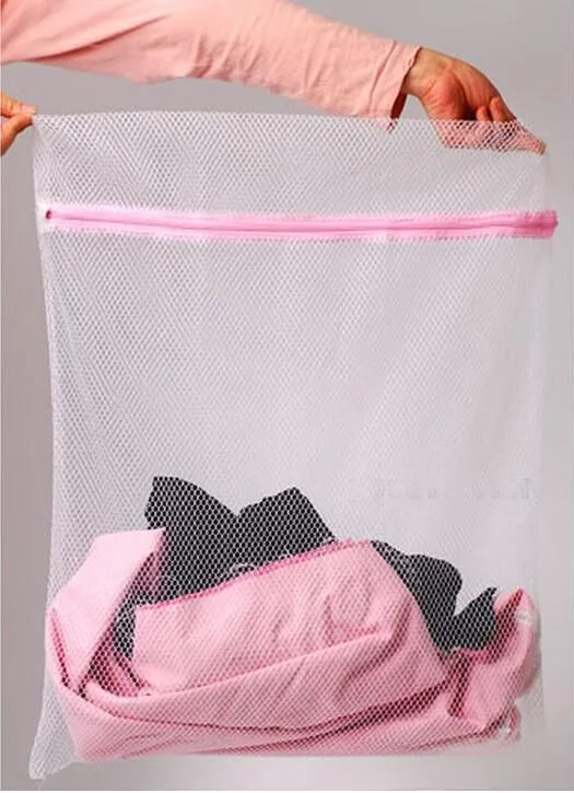 30x40cm máquina de lavar roupa interior saco de malha saco de lavagem de sutiã sacos de lavanderia