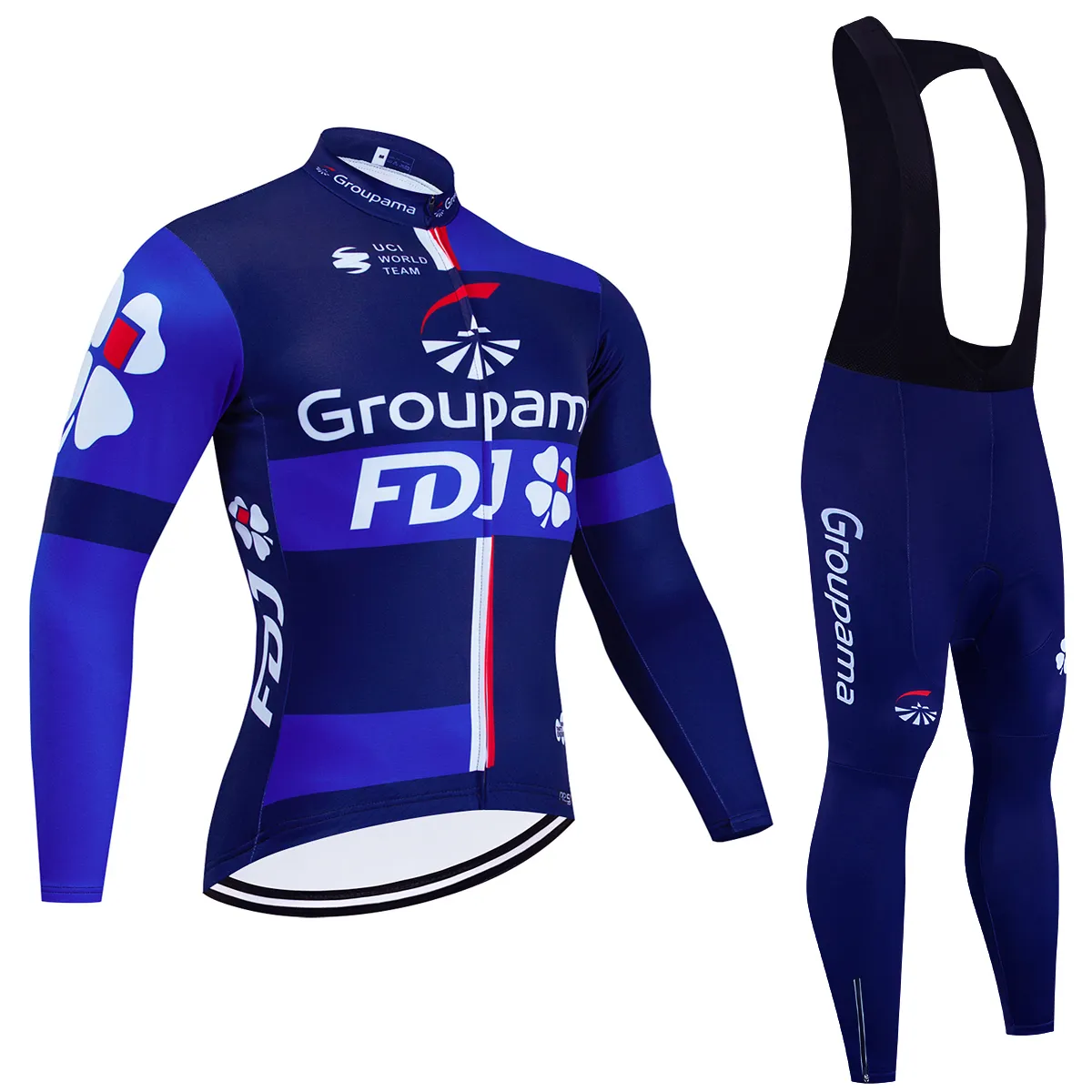 2024 QUICK STEP Team long sleeve Cycling jersey maillot ciclismo
