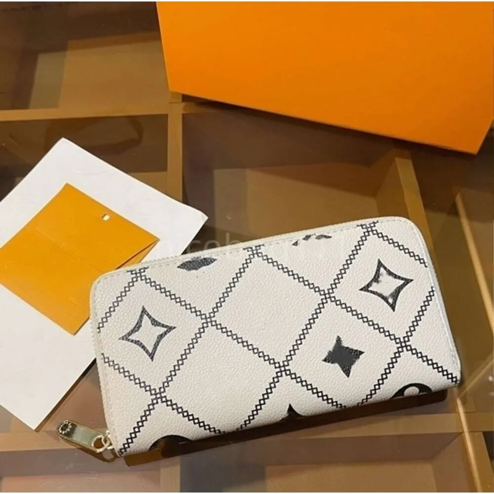 2023 plånböcker designer män plånbok handväska kort hållare lyx damier kontrollerad blomma mode klassisk grossist rabatt mode stil