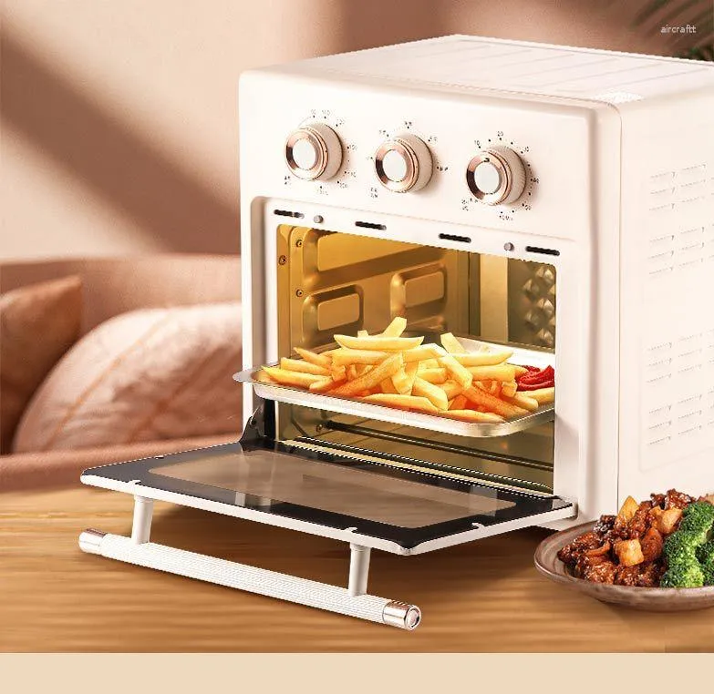 Hornos eléctricos Mini-Horno 18L Multifuncional Hogar Horno Temporización  Hornear Asador Parrilla Pastel Pizza Máquina de desayuno