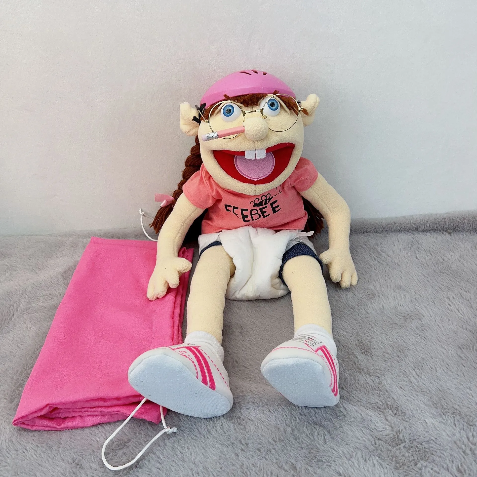 Jeffy Puppet Poupée en peluche, jouet Jeffy Puppets SML