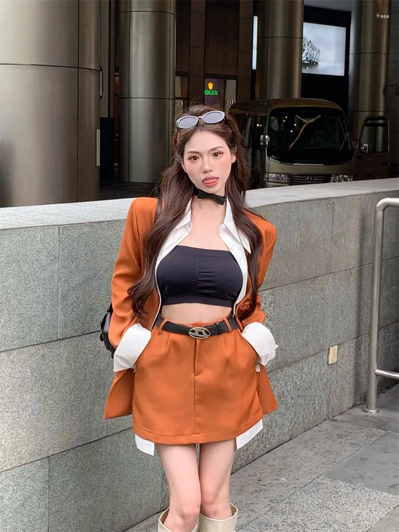 2023 Luxury UNXX Stylish Dress Set With Blazer And Pleated Skirt Casual  Fashion Office Outfit For Women And Girls From Freea, $21.07 | DHgate.Com