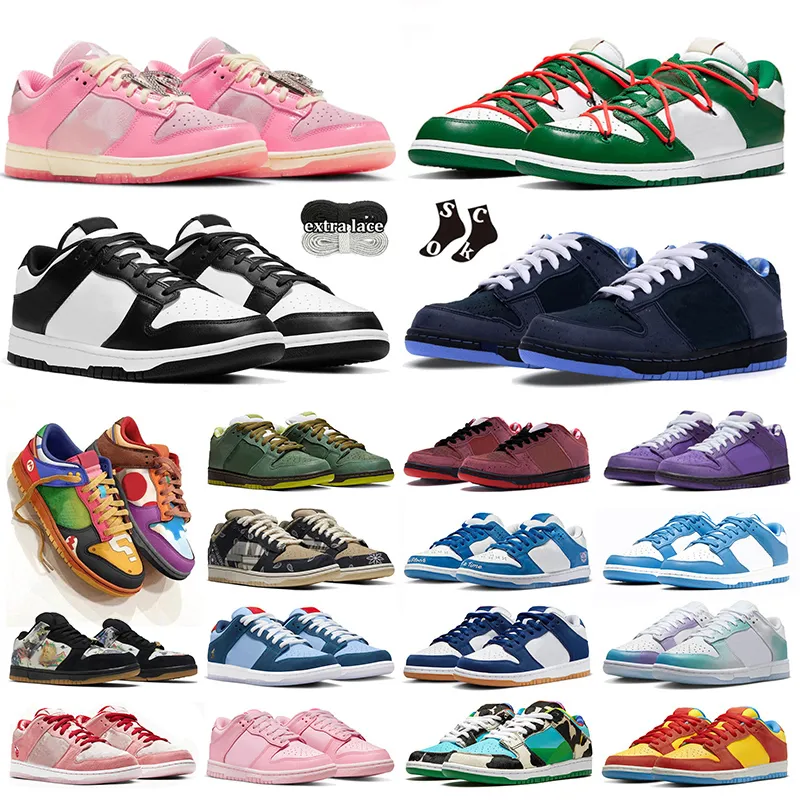 Lobster lage outdoorschoenen voor heren dames Why So Sad Lows Panda Valentijnsdag Roze Pine Groen Paars Blauw Dodgers Freddy Krueger Hardloopsneakers Trainers Big Size 14