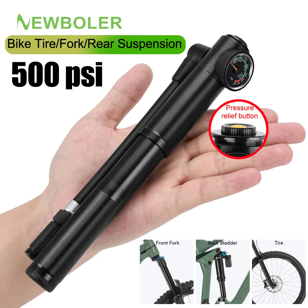 Portable High Pressure Road Bike Pump Portable With Gauge For Fork And Rear Suspension 500psi Shock Absorber For Mountain Bikes 230911 From Huan0009 10.05 DHgate.Com